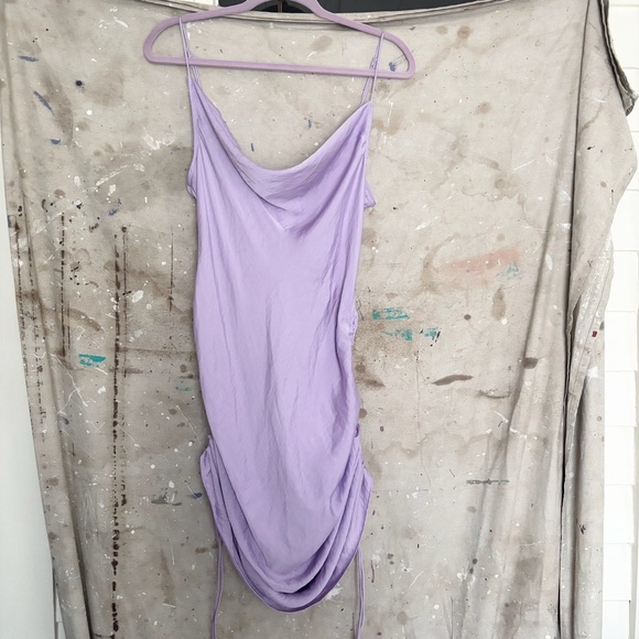 Free People Day to Night Convertible Slip Dress in Light Purple - Picture 3 of 6